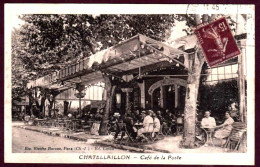 17 - B27862CPA - CHATELLAILLON - Café De La Poste - Très Bon état - CHARENTE-MARITIME - Châtelaillon-Plage