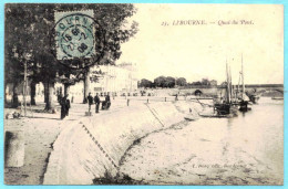 33 - B27826CPA - LIBOURNE - Quai Du Pont - Très Bon état - GIRONDE - Libourne
