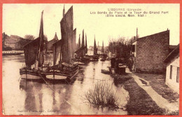 33 - B27797CPA - LIBOURNE - Les Bords De L'Isle Et La Tour Du Grand Port - Très Bon état - GIRONDE - Libourne