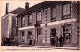 77 - B27750CPA - BAZOCHES LES BRAY - Maison DESCOTTES - Café De La Jeunesse - Très Bon état - SEINE-ET-MARNE - Otros & Sin Clasificación