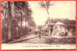 33 - B27727CPA - FACTURE - Route De BORDEAUX - Très Bon état - GIRONDE - Autres & Non Classés