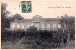 33 - B27696CPA - GAURIAC - Le Chateau Poyanne - Très Bon état - GIRONDE - Autres & Non Classés