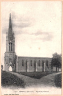 33 - B27673CPA - GENISSAC - Eglise Saint Martin - Très Bon état - GIRONDE - Autres & Non Classés