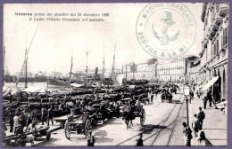 - B26870CPA - MESSINA - Italie - Prima Del Disastro Del 28-12-1908. Corso Vittorio Emmanuele  Col Mercato - Très Bon ét - Messina