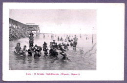 - B26871CPA - LIDO - VENEZIA - Italie - Il Grande Stabilimento RIPARTO - Carte Pionniere - Très Bon état - EUROPE - Sonstige & Ohne Zuordnung