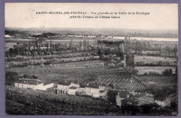 33 - B26851CPA - ST SAINT MICHEL DE FRONSAC - Vue Generale Prise Du Château CANON - Très Bon état - GIRONDE - Autres & Non Classés