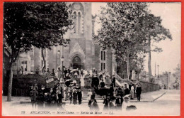 33 - B26847CPA - ARCACHON - Sortie De Messe - Notre Dame - Très Bon état - GIRONDE - Arcachon