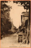 24 - B34496CPA - BEAUREGARD - Rue De L'église - Très Bon état - DORDOGNE - Altri & Non Classificati