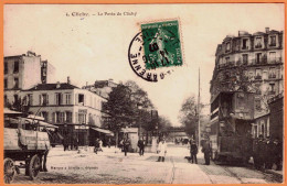 92 - B33881CPA - CLICHY - La Porte De Clichy . Tramway - Très Bon état - HAUTS-DE-SEINE - Clichy