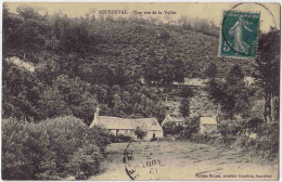 50 - B32969CPA - SOURDEVAL - Vue Sur La Vallee - Très Bon état - MANCHE - Otros & Sin Clasificación