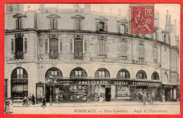 33 - B29444CPA - BORDEAUX - MAG - Place Gambetta, Intendance - Bijouterie SERVAN - Très Bon état - GIRONDE - Bordeaux