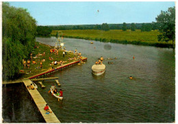 72 - M29040CPM - CHÂTEAU DU LOIR - La Plage Et Le Loir - Très Bon état - SARTHE - Chateau Du Loir