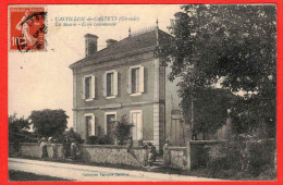 33 - B28997CPA - CASTILLON DE CASTETS - La Mairie. Ecole Communale - Très Bon état - GIRONDE - Other & Unclassified