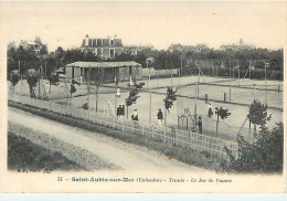 14 SAINT AUBIN SUR MER - Tennis. Le Jeu De Paume - Saint Aubin