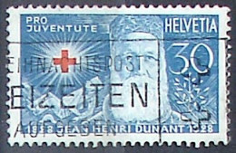 Schweiz Suisse Juventute 1928: Henri Dunant Zu WI48 Mi 232 Yv 234 Mit ⊙ Weihnachtspost BEIZEITEN Aufgeben (Zu CHF 12.50) - Noël