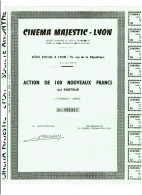 69-CINEMA MAJESTIC-LYON.  Lot De 8 - Autres & Non Classés