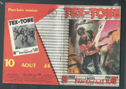 Tex-Tone N° 174 - Bimensuel  " Preuves Accablantes   " - D.L.  3è Trimestre 1964  - Tex0202 - Small Size