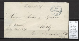 France - Alsace Lorraine Occupée -Feldpost - FM Allemande -1872 - Covers & Documents