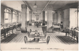 CPA DE BLIGNY  (ESSONNE)  LA SALLE À MANGER - Briis-sous-Forges