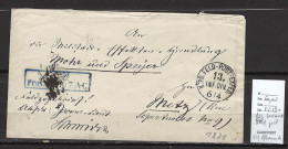 France - Alsace Lorraine Occupée -Feldpost - FM Allemande -1871 - Brieven En Documenten