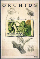 Bloc Sheet Fleurs Orchidées Flowers Orchids  Neuf  MNH **  Mayreau Grenadines Of St Vincent 2011 - Orchidées