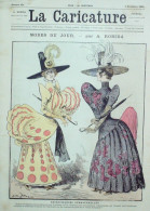 La Caricature 1883 N°201 Modes Robida Vaudeville Draner Loys Trock - Magazines - Before 1900