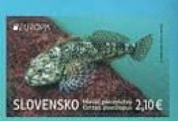 Slovakia 2024 EUROPA CEPT Fauna And Flora Of The Lakes Of The Tatra Mountains Rare Fish Self-adhesive Stamp MNH - 2024