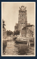 Dordrecht. Groote Kerk, Van Het Houten Hoofd Af Gezien. Catholique Puis Pprotestante Depuis 1572. Tour Inachevée. - Dordrecht