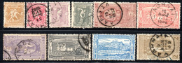 2953.GREECE 1896 OLYMPIC GAMES TO 2 DR. SC.117-126 - Used Stamps