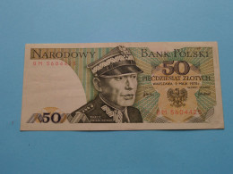 50 Zlotych ( 1975 ) Bank POLSKI ( For Grade, Please See Photo ) UNC ! - Polonia