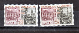 France 1410a Variété 3 Chenilles  Et Normal  Neuf ** TB MNH Sin Charnela - Nuovi