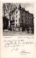 München, Bürgerhaus Adalbertstr. 98, 1903 M. 2 Pf. Gebr. Sw-AK  - Sonstige & Ohne Zuordnung