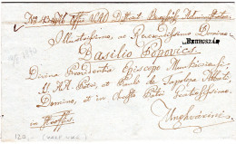 Österreich Ungarn 1840, L1 V. BEREGZAGZ Klar Auf Kpl. Brief. - Brieven En Documenten