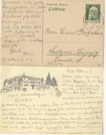 Iphofen 1912, Bleistift Zeichnung Schloss Schwanberg Rücks. Auf Ganzsache #1388 - Andere & Zonder Classificatie