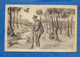 CPA - Humour - Légende De St-Saulge - Le Chasseur Des Bois De Saxy - Illustration Roubé - Non Circulée - Humor