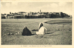 RABAT  Les Oudaias Pris De La Plage De Sala Animée RV - Rabat