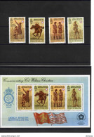 MAN 1976 INDEPENDANCE USA Yvert 63-66 + BF 2 NEUF** MNH Cote 4,25 Euros - Isola Di Man