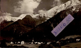 LES HOUCHES    ( HAUTE-SAVOIE )    CHEF-LIEU ET LA CHAINE DU MONT-BLANC - Les Houches