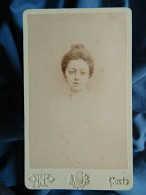 Photo CDV Otto à Paris  Portrait Jeune Femme (Suzanne De Calignon)  CA 1890 - L679A - Alte (vor 1900)