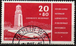 DDR 1956 - Mi.Nr. 538 IV - Gestempelt Used - Plattenfehler - Variétés Et Curiosités