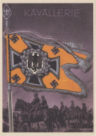 Propaganda NSDAP - Die Siegreichen Fahnen Und Standarten Der Deutschen Wehrmacht Karte 12 - War 1939-45