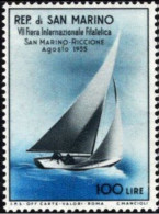 San Marino - 1955 - VII International Philatelic Fair In Riccione - Mint Stamp - Nuovi