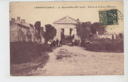 CHAMPTOCEAUX - La Hamelinière - Entrée De La Cour D'Honneur - Champtoceaux