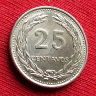 El Salvador 25 Centavos 1970 W ºº - Salvador