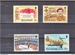 MAN 1981 LÉGION ROYALE Yvert 192-195 NEUF** MNH Cote 2,75 Euros - Isle Of Man