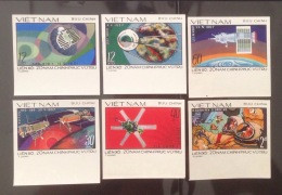 Vietnam Viet Nam MNH Imperf Stamps 1978 : 20 Years Of Space Exploration (Ms341) - Viêt-Nam