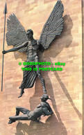 R527775 WHS 2247. St. Michael And The Devil Coventry Cathedral. Plastichrome. Co - World