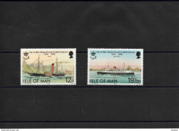 MAN 1982 Bateaux, Paquebots Yvert 210-211 NEUF** MNH - Man (Insel)