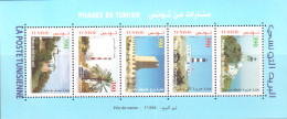 2013 - Tunisie - Phares De Tunisie -  (feuillet) / 5 V - MNH***** - Tunesien (1956-...)