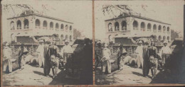 Photo Stéréoscopique Tchad Fort Lamy  La Trésorerie - Stereo-Photographie